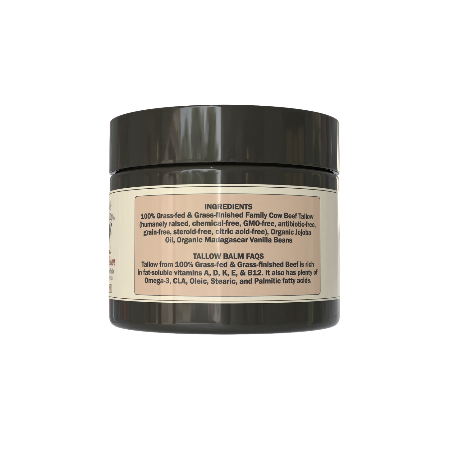 Vanilla Bean Whipped Tallow Balm