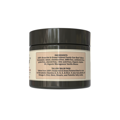 Vanilla Bean Whipped Tallow Balm