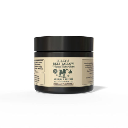 CBD Whipped Tallow Balm (1000mg 2OZ)