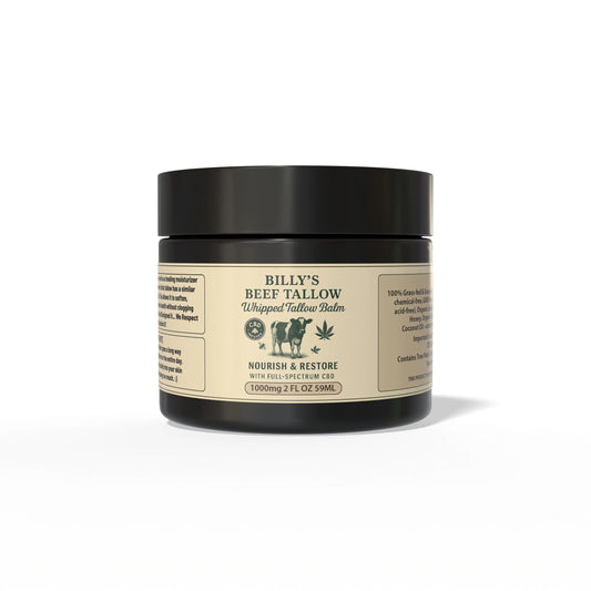 CBD Whipped Tallow Balm (1000mg 2OZ)