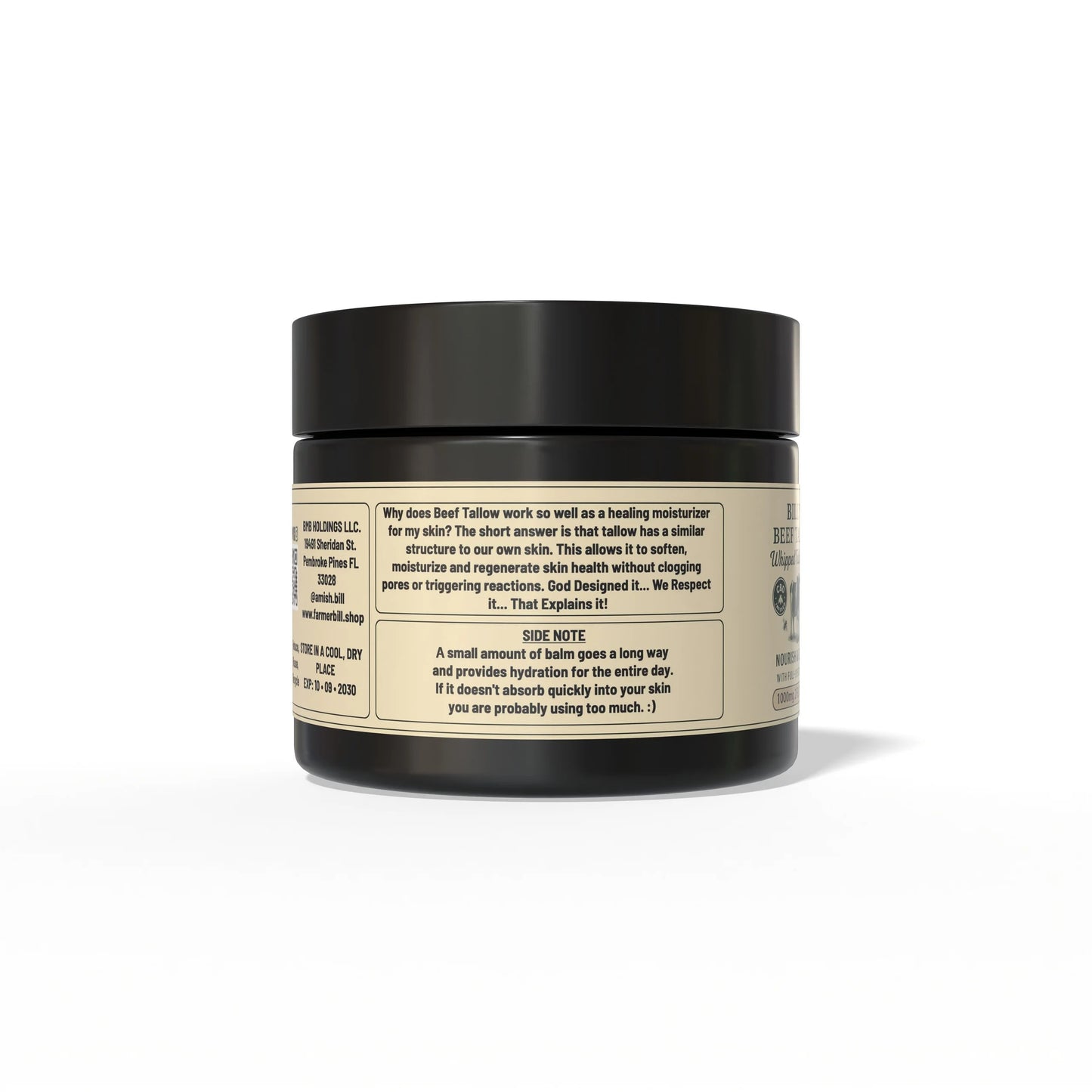 CBD Whipped Tallow Balm (1000mg 2OZ)